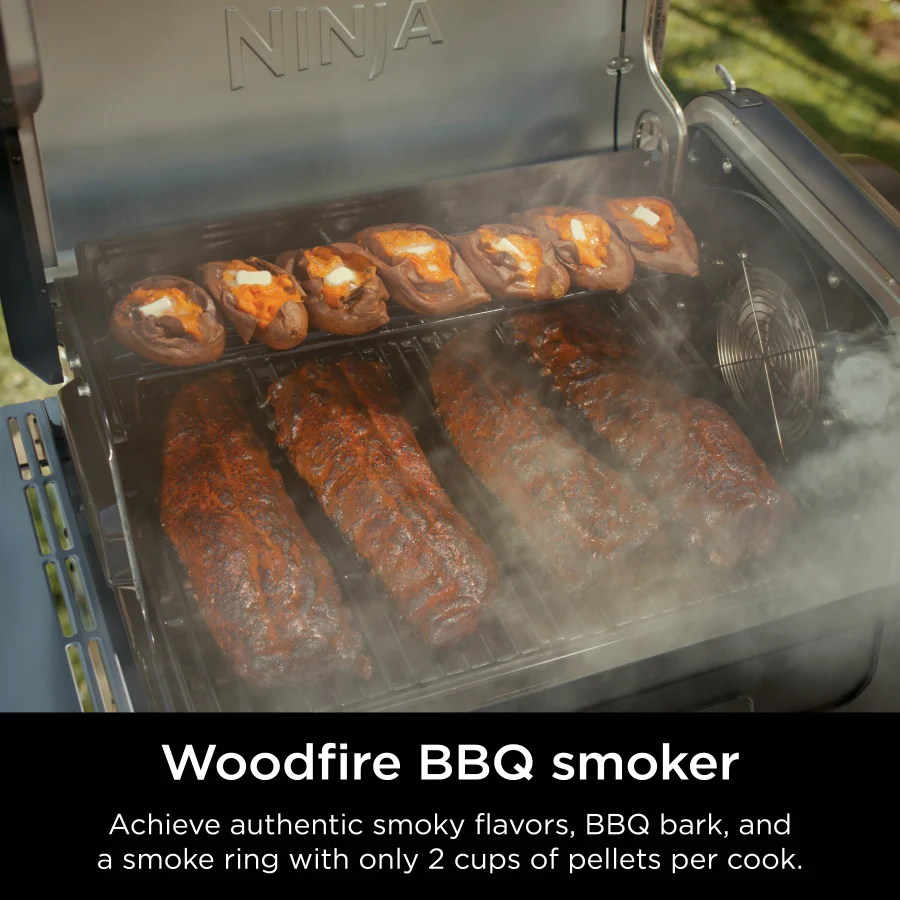 Ninja™ FlexFlame™ Propane Grill & Outdoor Cooking System 5-in-1 Cooking Bundle (Black)